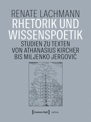 cover image of Rhetorik und Wissenspoetik